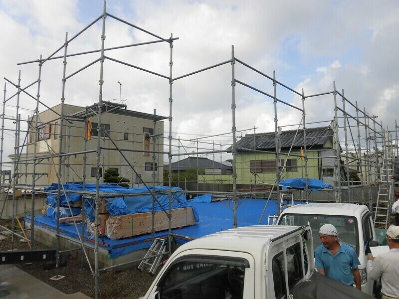 浜松市中区富塚町にてⅠ様邸上棟しました