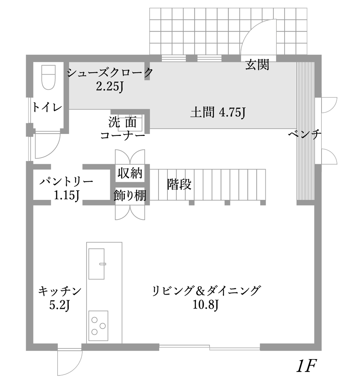 間取り_liniere_plan_1F_1